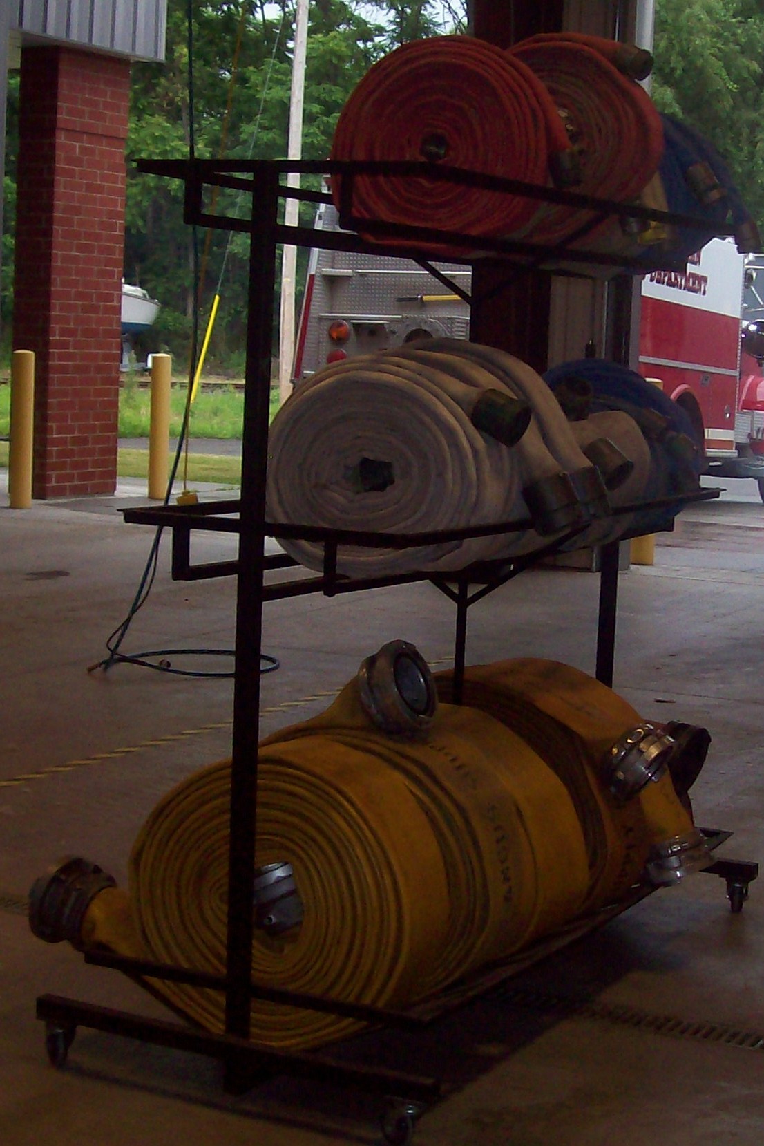 Hose Storage Rack